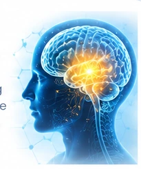 Illustrative brain research visual