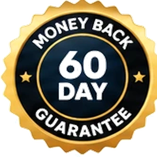 60-day money back guarantee